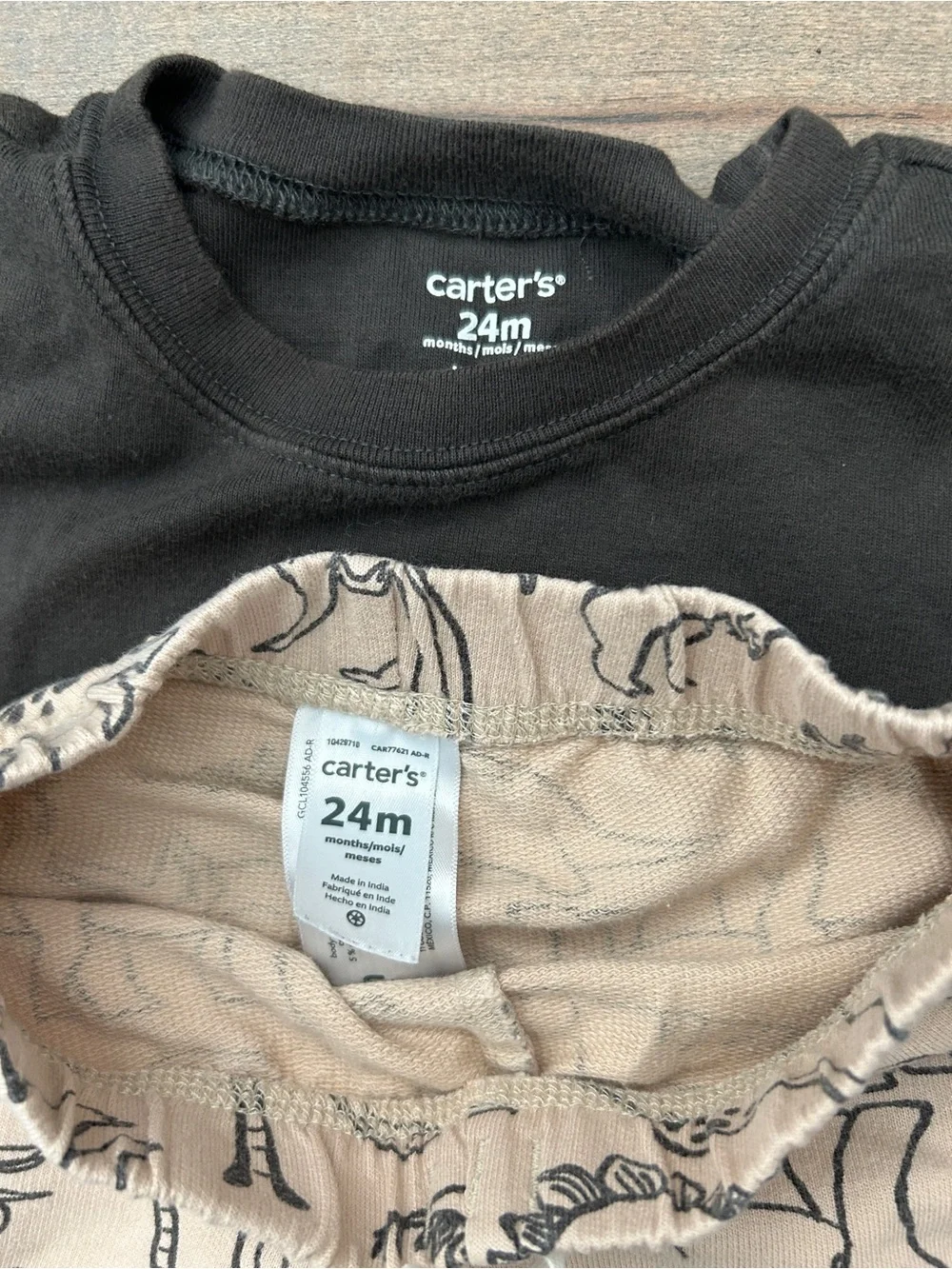 Carter's 24M Dinosaur Set